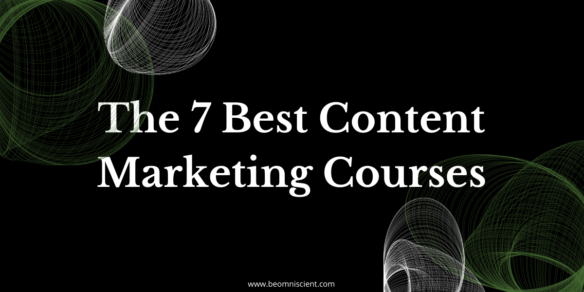 omniscient digital best content marketing courses
