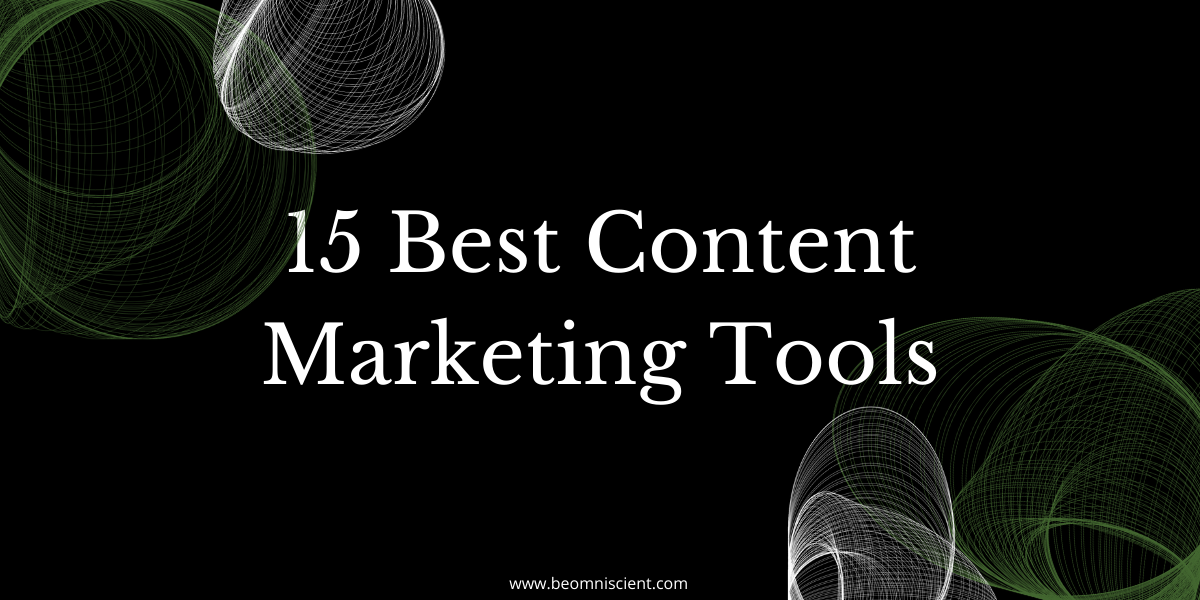 best content marketing tools