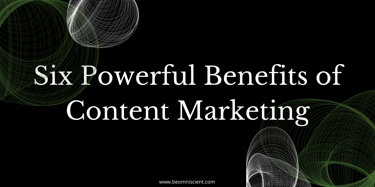 benefits of content marketing