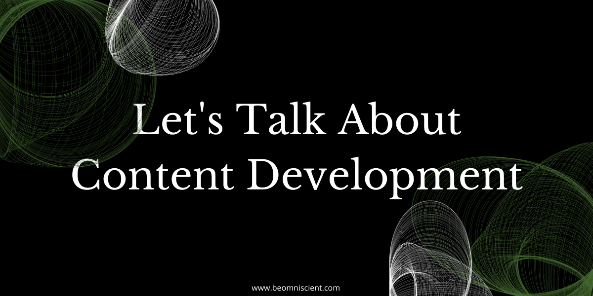 content development content marketing