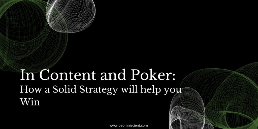 content and poker - Clearscope Bernard Huang