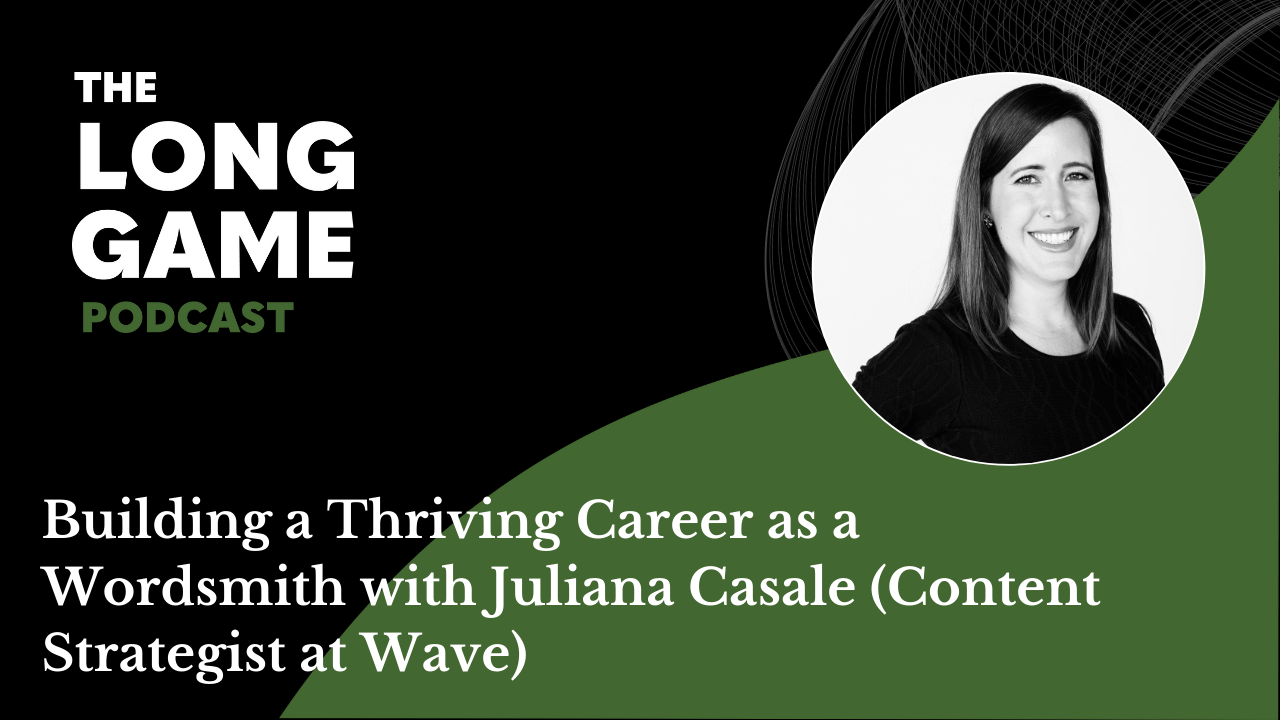 Building a thriving career as a wordsmith with Juliana Casale