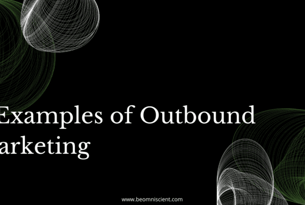 example of outbound marketing