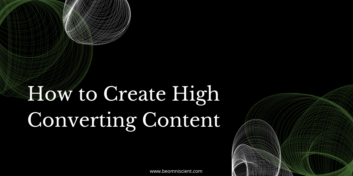 high converting content