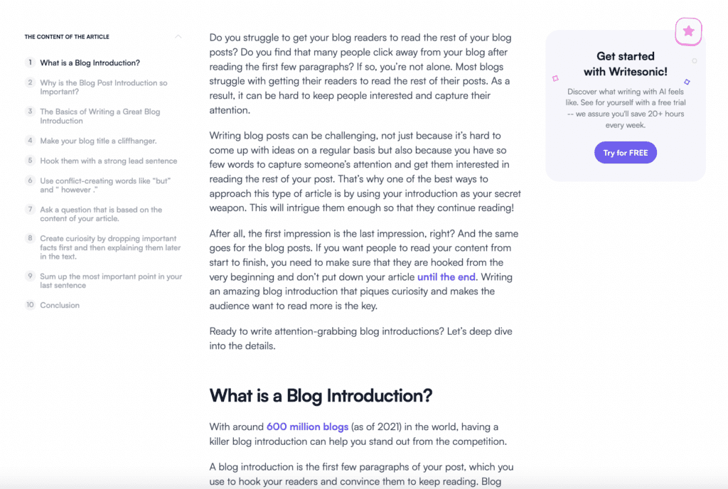 blog intro examples