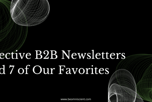 b2b newsletters