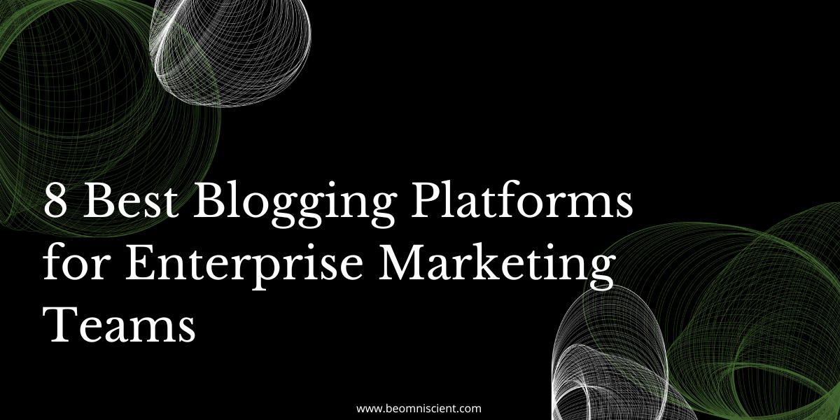 blogging platforms