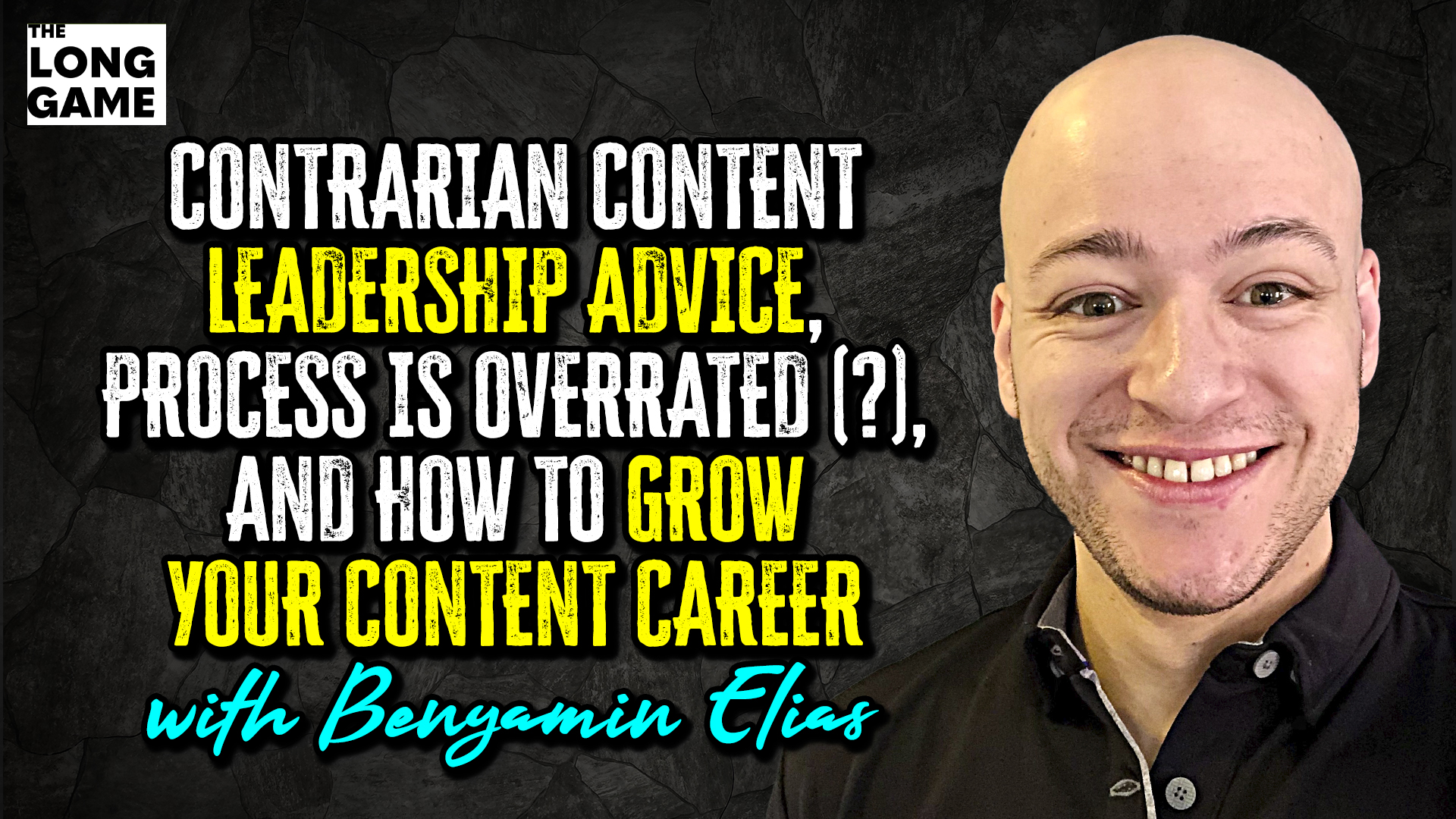 Contrarian Content Leadership Advice, Process is Overrated (?), and How to Grow Your Content Career with Benyamin Elias (Podia)