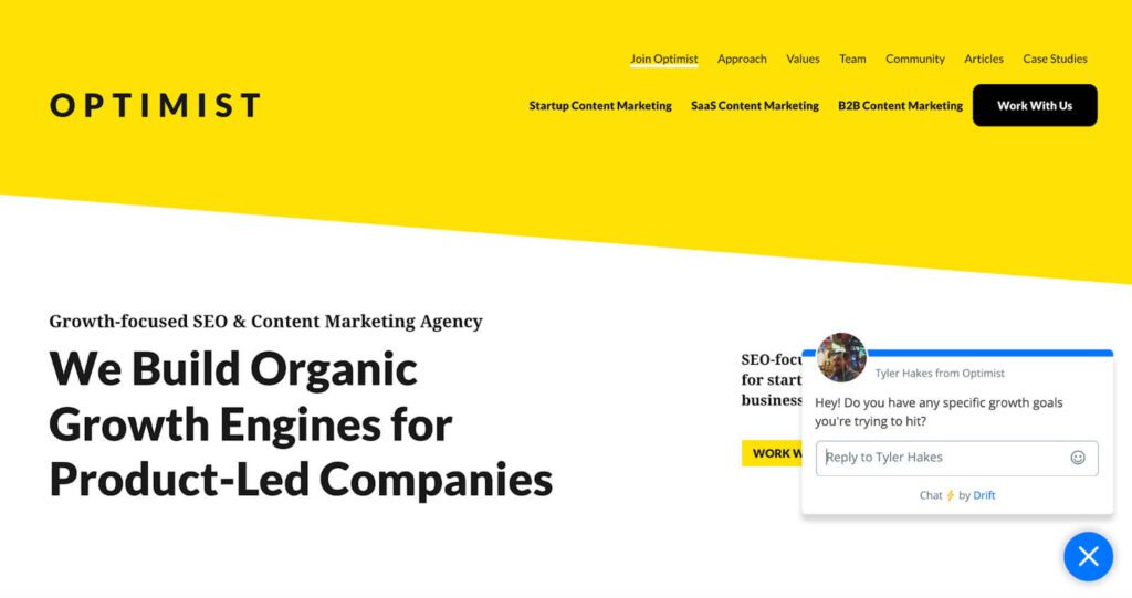 Optimist's home page