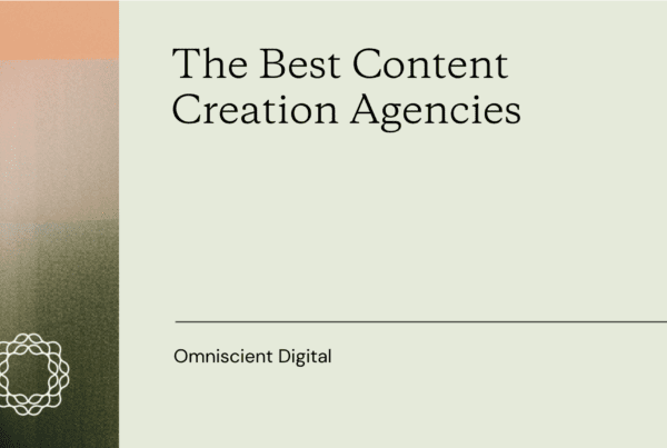 Content Creation Agencies cover image