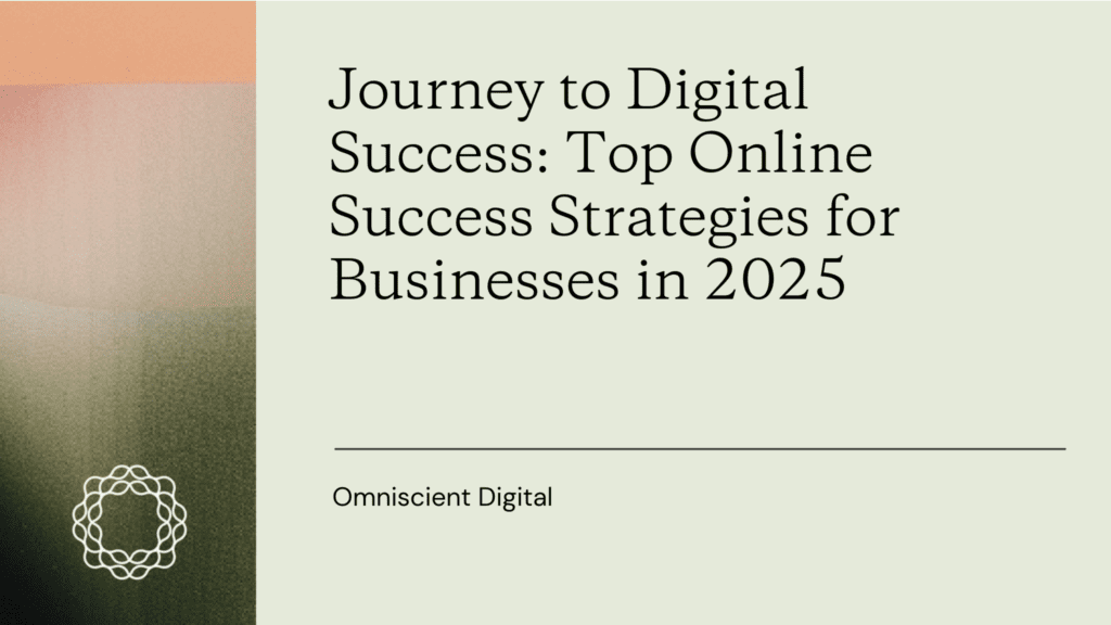 Online success strategies