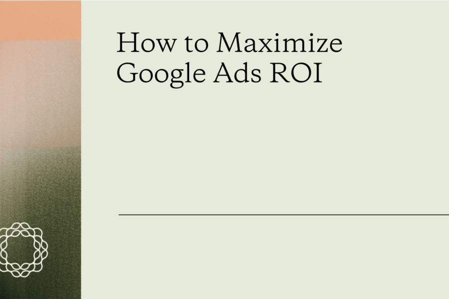 google ads roi