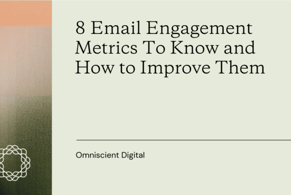 Email engagement metrics featured image