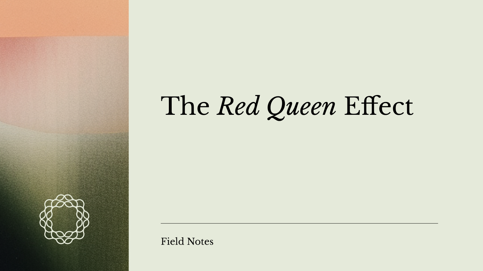 The Red Queen Effect