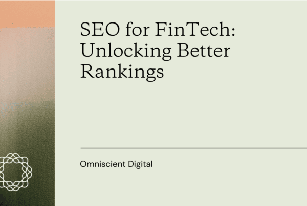 SEO for FinTech featured image