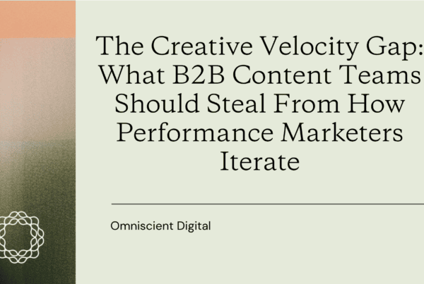 The Creative Velocity Gap