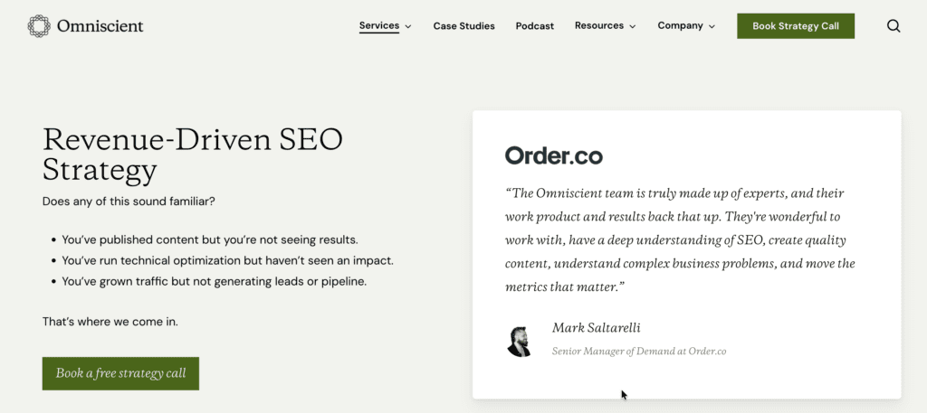 Omniscient Digital—The Best SEO Agency Partner For B2B Companies